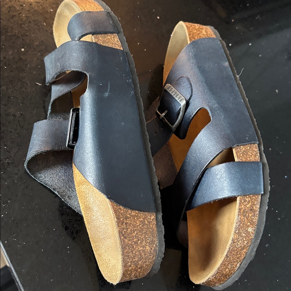Plakton navy blue sandals